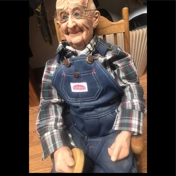 SOLD. Collectible Grandpa Doll So Realistic! - Picture 8 of 8
